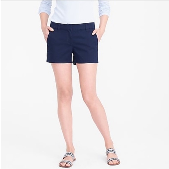 J. Crew Pants - J. Crew chino shorts navy size 6
